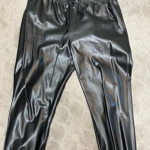 Reset Vegan leather Joggers
